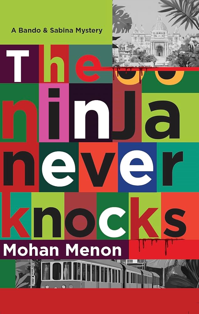 Senior Ogilvy adman Mohan Menon with his new novel, 'The Ninja Never Knocks'